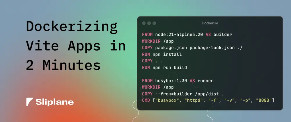Tutorial - Wie du Vite in Docker verwenden kannst